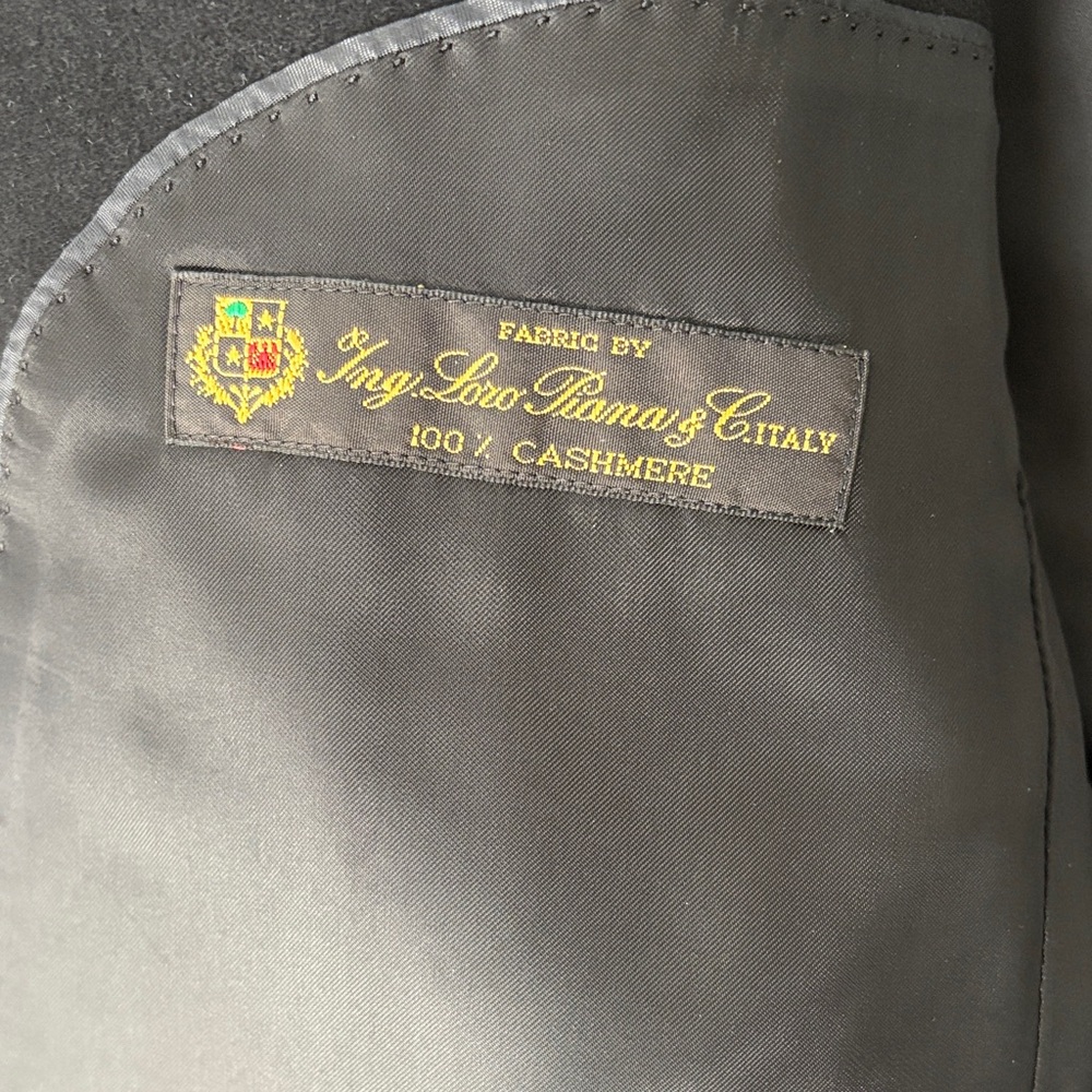 Loro Piana x Brooks Brothers 100% Cashmere Men’s Blazer Jacket, Size 42R - Picture 3 of 6